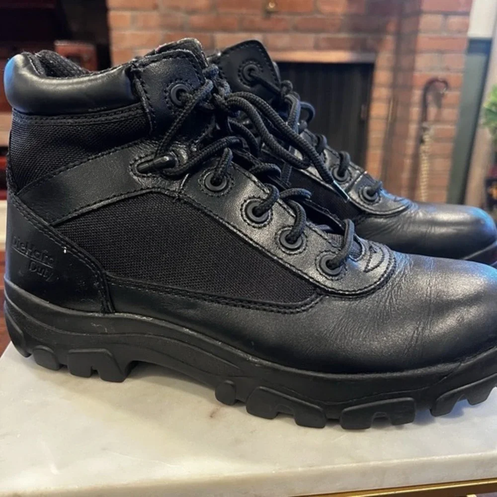 DieHard Black Leather Boots Men's‎ Size 8D Shoes Work Boots Work Wear Grunge